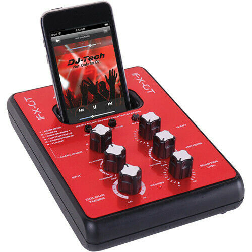 DJ Tech i-GX Jammin Guitar Effects Processor w/ Direct to iPod Player/Recorder - TuracellUSA