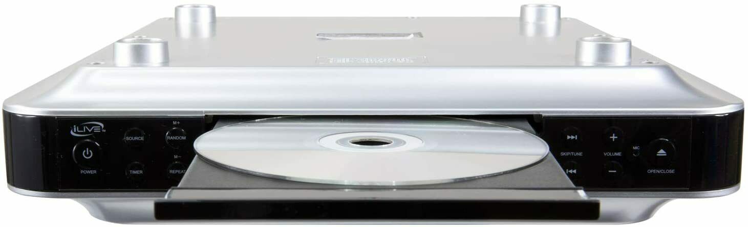 IKBC384S iLIVE Bluetooth Under the Cabinet Radio with CD Player NEW - TuracellUSA
