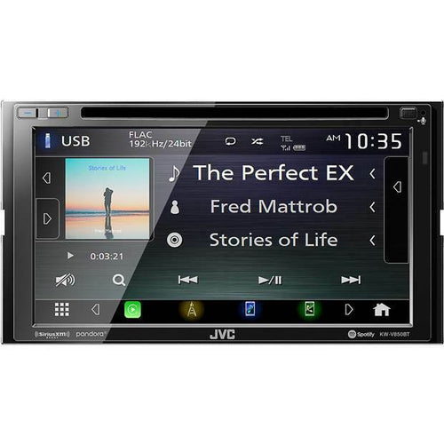 JVC KW-V850BT 6.8" Dvd Multimedia Receiver, Wired Android Auto / Apple Car Play - TuracellUSA