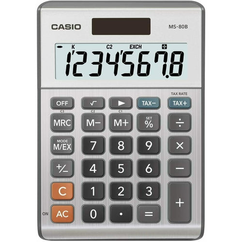 MS80S CASIO Standard Function Desktop Calculator NEW - TuracellUSA