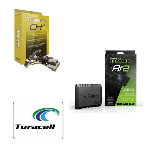 NEW iDATALINK MAESTRO ADS-MRR2 + ADS-HRN-RR-CH2 ADAPTER / CHRYSLER HARNESS CH2 - TuracellUSA