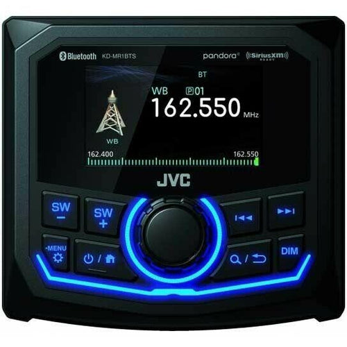 JVC KD-MR1BTS 2.7' Marine Motorsports Receiver, Bluetooth, Usb FAST SHIPPING - TuracellUSA