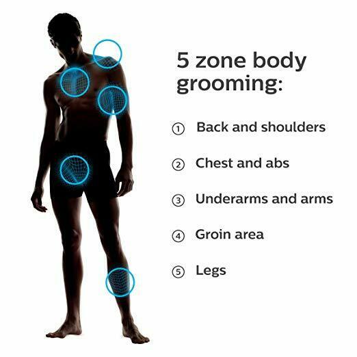 Philips Norelco Bodygroomer BG5025/49 - skin friendly, showerproof, back and bod - TuracellUSA