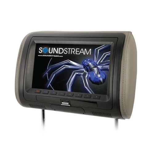 2 - Soundstream VH-90CC Universal Replacement 9" Pair Headrests Package NEW! - TuracellUSA