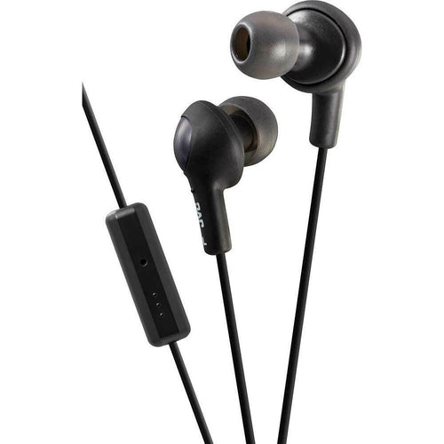 JVC-HAFR6 JVC "Gumy Plus" In-Ear Headphones with Mic & Remote BRAND NEW RETAIL - TuracellUSA