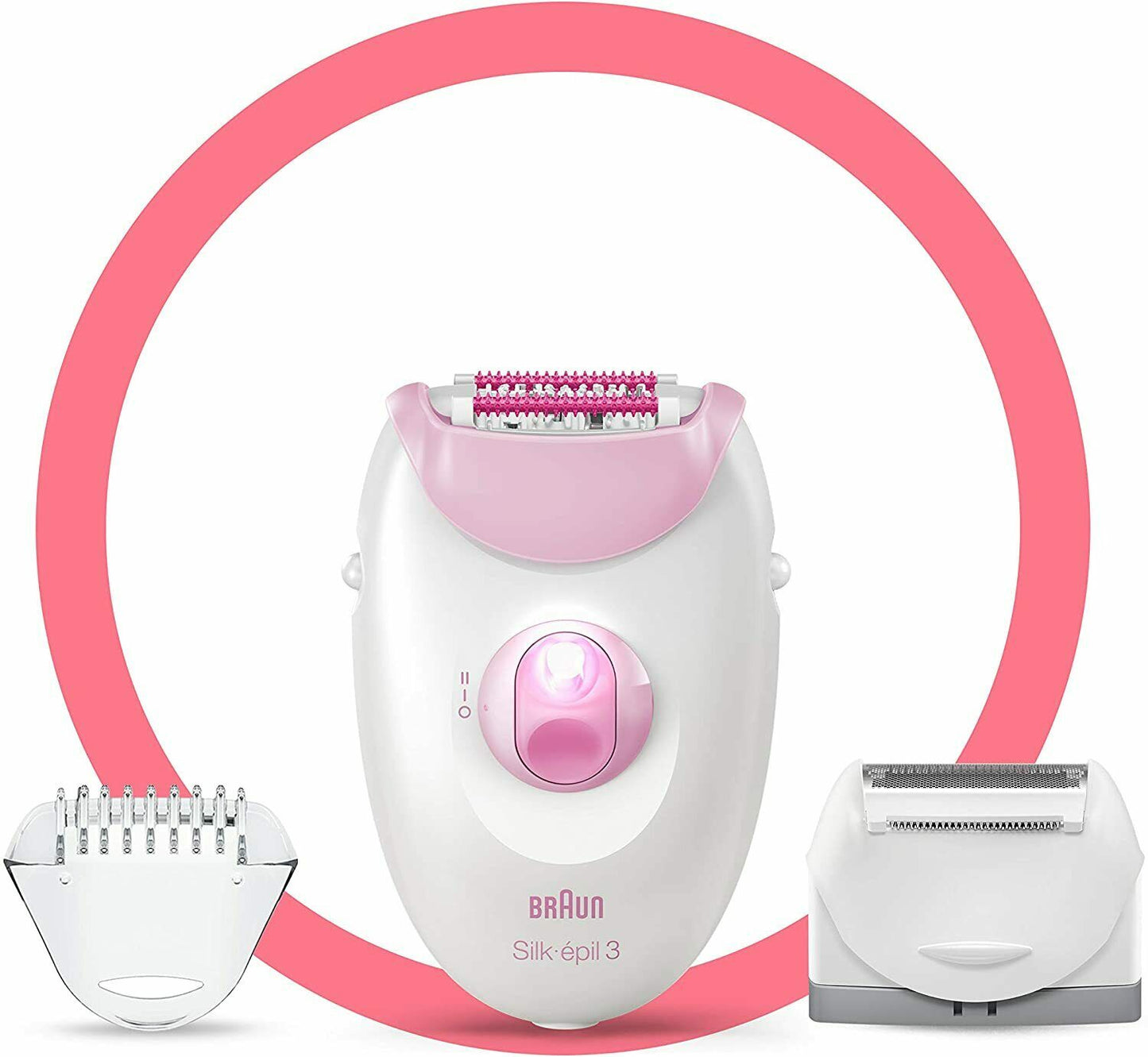 Braun Silk Epil 3 Leg and Body Epilator and Shaver - TuracellUSA