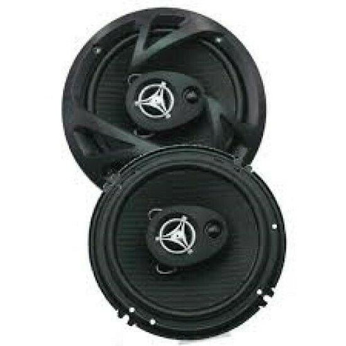 Power Acoustik EF-653 400 Watts 6.5" 3-Way Coaxial Car Audio Speakers 6-1/2" - TuracellUSA