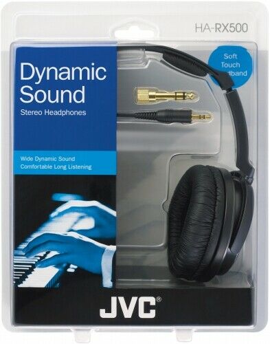 HA-RX500 JVC Full-Size Headphones NEW - TuracellUSA