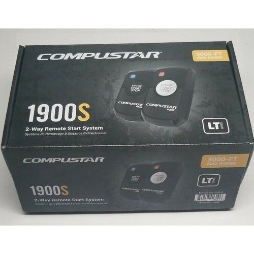 Compustar CS1900S , 2-Way Led Remote Start, 2-1 Button, 3000 Ft, Blade Ready FMX - TuracellUSA