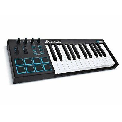 Alesis V25 25 Key USB MIDI Keyboard & Drum Pad Controller BRAND NEW - TuracellUSA