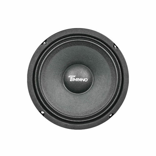 2 TIMPANO TPT-MD6 Mid Range Bass Loud Speaker Car Audio 6" 8 Ohm 260 Watts Peak - TuracellUSA