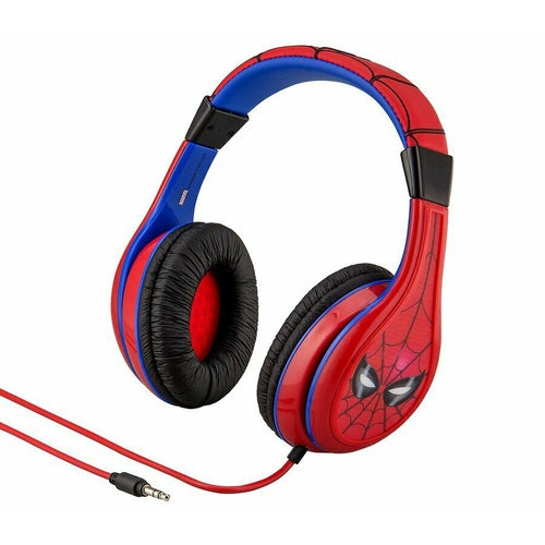 KID-SM140V10 Spiderman Stereo Headphones Kid Friendly with Volume Limitation - TuracellUSA