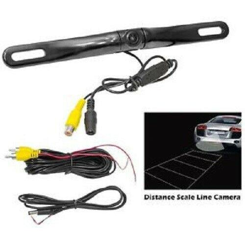 Pyle PLCM18BC License Plate Mount Rear View Color Car Backup Camera System NEW!! - TuracellUSA