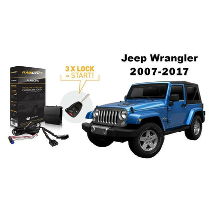 Flashlogic Add-On Remote Start Kit – Fits 2008 Jeep Commander W/ Plug & Play Harness