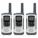 Motorola Talkabout Walkie Talkie 3 Pack 25 Mile Two Way Radios NOAA 22 Ch T260TP - TuracellUSA