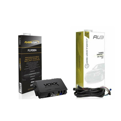 Flashlogic FLRSBA Remote Start Add-On Module with 3X LOCK To Start + AU3 Harness - TuracellUSA