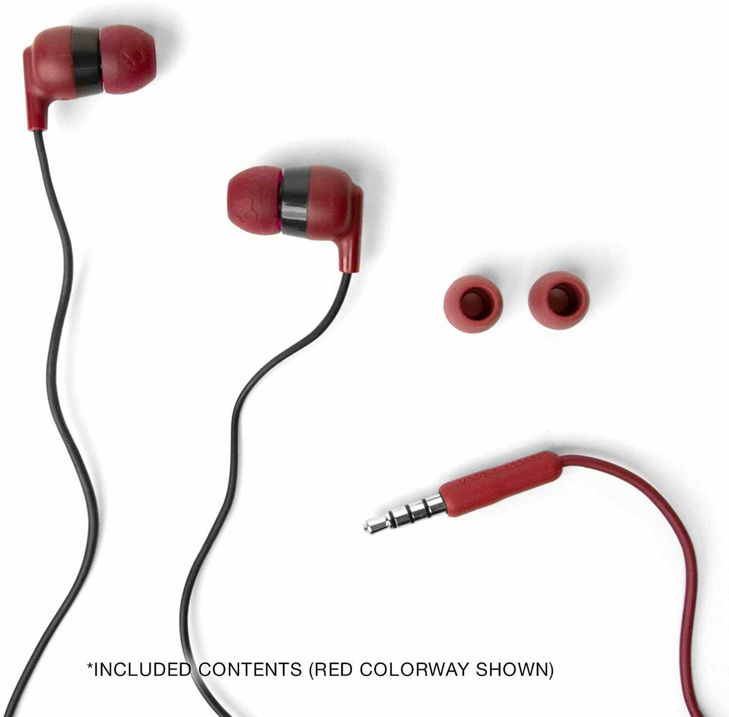 S2IMY-M685 Skullcandy Ink'D+ Wired In-Ear Headphones Red NEW - TuracellUSA