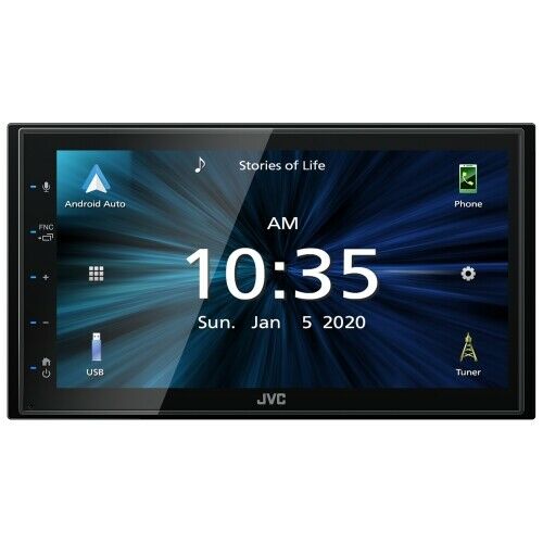 JVC KW-M560BT Digital Media Receiver featuring 6.8" Touch Monitor Car BRAND NEW - TuracellUSA