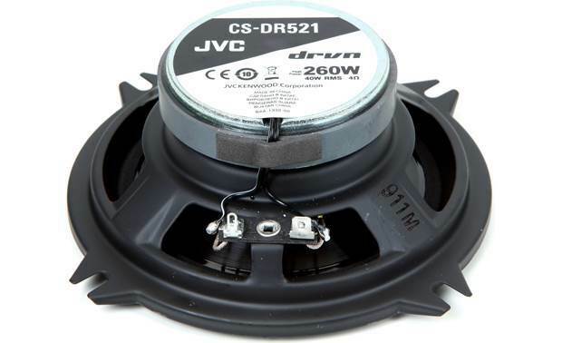 JVC CS-DR521 DR Series 51/4'' 2-Way Coaxial Car Speakers |260W Max Power - TuracellUSA