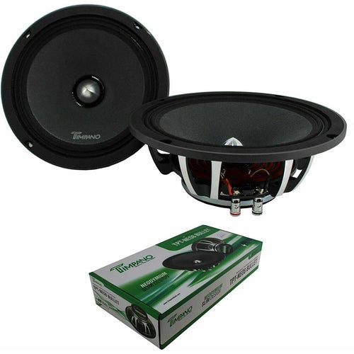 Timpano TPT-NEO8 BULLET 8" Pro Audio Mid Range Loudspeaker (Pair) NEW! - TuracellUSA