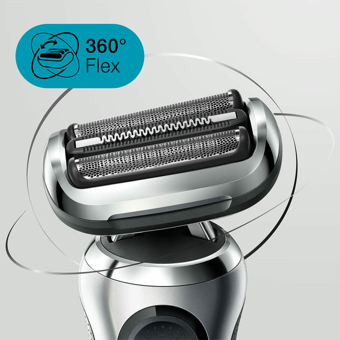 7020S BRAUN Series 7 7020s Wet & Dry shaver with travel case and 1 attachment - TuracellUSA