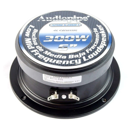 Audiopipe APMB-638SB-C , 6" Sealed Back Low Mid Frequency Loud speaker 300 w - TuracellUSA