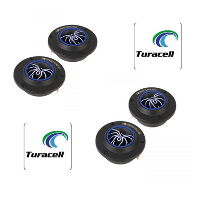 4 x Soundstream SPT.06 Pro Car Audio Tweeter 350w 4-Ohm Aluminum (2 PAIR) NEW! - TuracellUSA