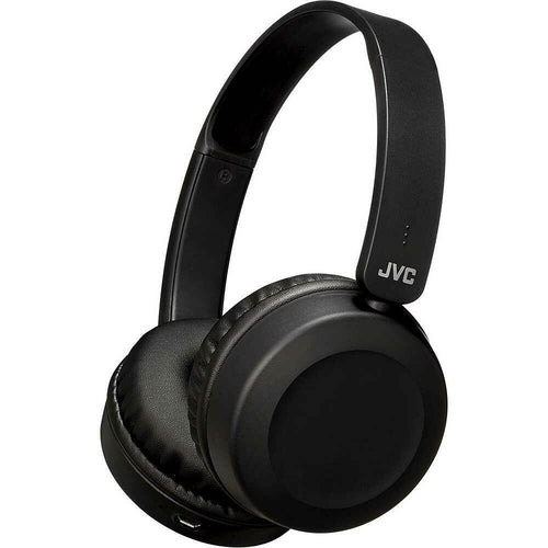 JVC HAS31BTB Foldable Bluetooth on-ear Headphones, w/ Mic & Remote Black - TuracellUSA