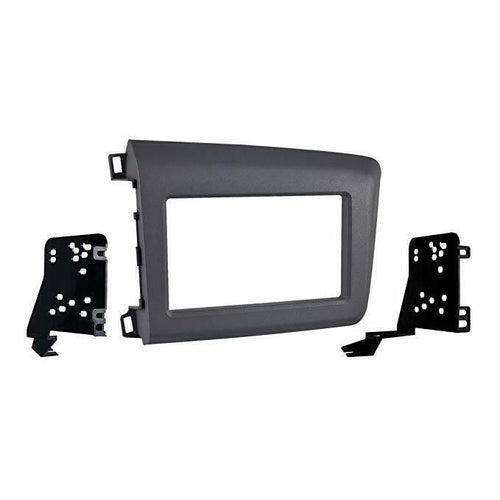 Metra 95-7881G Radio Installation Kit For Honda Civic 2012 & Up Double DIN, Gray - TuracellUSA