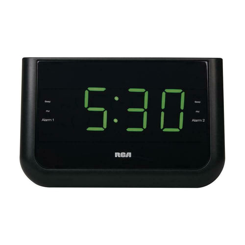 RC442Z RCA Clock Radio, 1.4in Display Usb Charge NEW - TuracellUSA