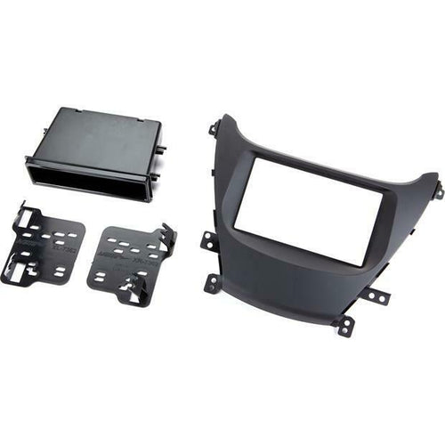 Metra 99-7362B Installation Kit For Hyundai Elantra 2014-Up - Black 1/2 DIN - TuracellUSA