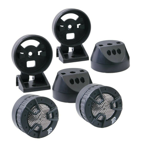 4 - POWER ACOUSTIK NB-4 250 WATT 1" 4 Way Mount Car Dome Super Tweeters NB4 - TuracellUSA