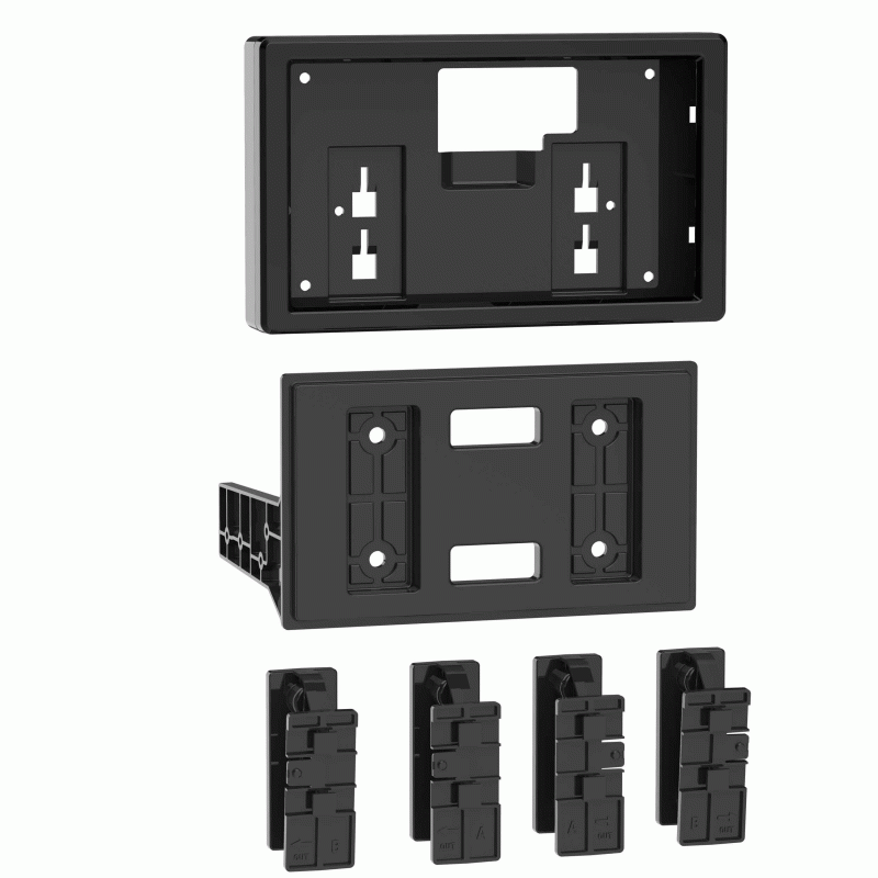 107-UN02 Metra Floating Mount Kit - Pioneer 6.8 Inch Modular Radios