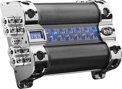 Cap18 BOSS Audio Systems 18 Farad Car Capacitor For Energy Storage BRAND NEW - TuracellUSA