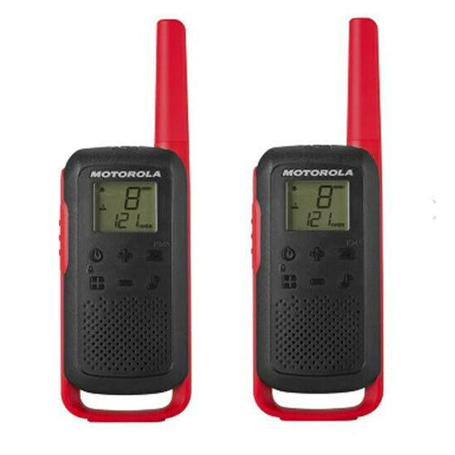 Motorola Talkabout T210 Walkie Talkie 2 Pack Set 22 Mile Two Way Radio Package - TuracellUSA