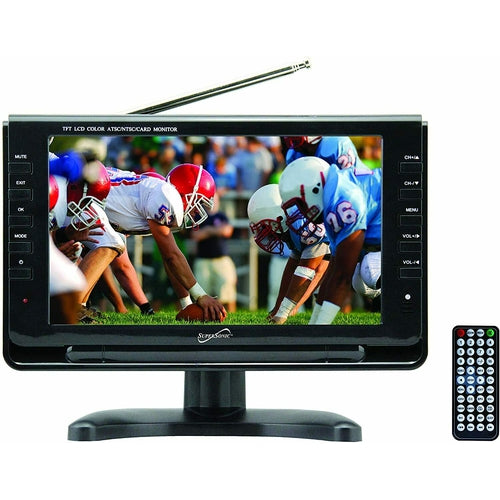 SC499D SuperSonic Portable Widescreen LCD Display with Digital TV Tuner NEW - TuracellUSA
