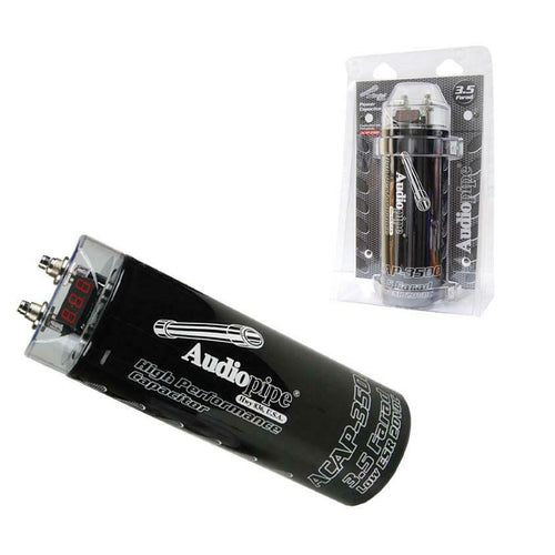 Audiopipe ACAP-3500 Power Capacitor - TuracellUSA