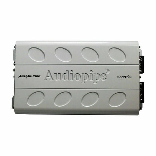 Audiopipe APMAR-1300 Marine Amplifier Monoblock Boat UTV Powersports Subwoofer - TuracellUSA