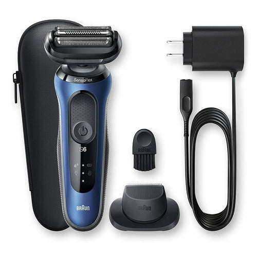 6020s BRAUN SensoFlex Electric Shaver Precision Trimmer Rechargeable Wet & Dry - TuracellUSA