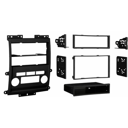 METRA 99-7428B Installation Kit For FRONTIER/XTERRA 09-12 W/TECH OPTION BLACK - TuracellUSA