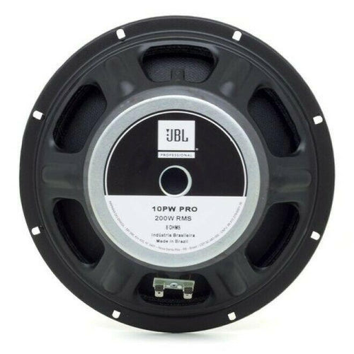 JBL Selenium 10" Mid Bass Woofer 200 Watts RMS 8 Ohms - 10PWPRO - TuracellUSA