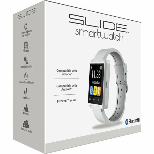 SW100WH SLIDE Smartwatch NEW - TuracellUSA