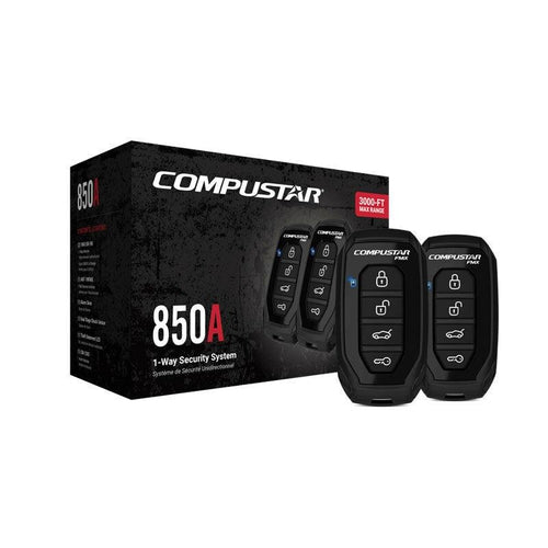 Compustar CS850A 1-Way 3000' Alarm Keyless W/ Siren and Control Module CM2300 - TuracellUSA