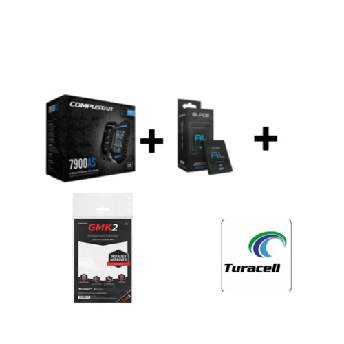 Compustar CS7900AS All-In-One 2-Way Remote Start + Alarm with BLADE-AL w/FTIGMK2 - TuracellUSA