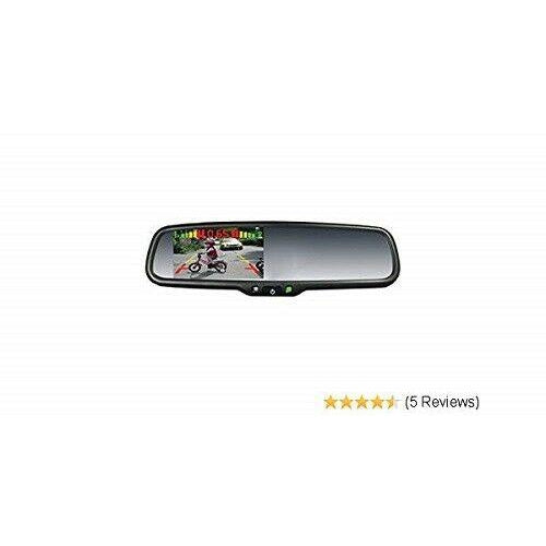 Crimestopper SV-9164 Rearview Mirror w/ 4.3" Display/Cam & Built-In Park Assist - TuracellUSA