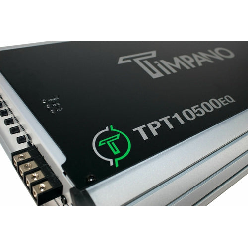 Timpano TPT10500EQ Car Amplifier 1-Ch Class D Amplifier, 11600 W @ 2-Ohms NEW! - TuracellUSA