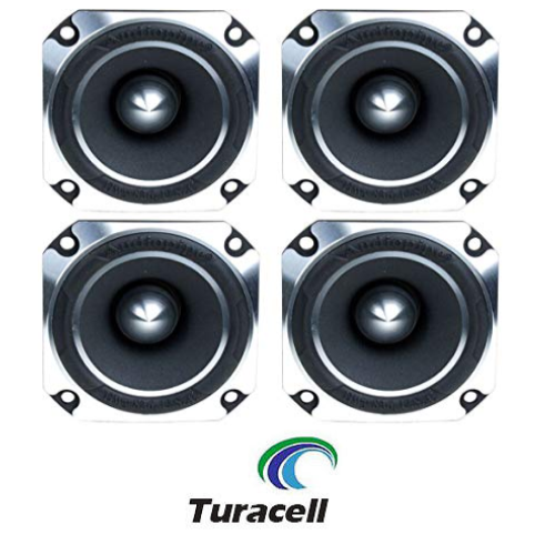 4X Audiopipe 2" 600 Watts Heavy Duty Titanium Super Tweeter ATR-4061 BRAND NEW - TuracellUSA