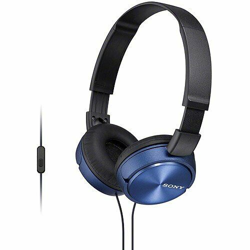 MDRZX310AL Sony ZX Series Headphones with Mic & Remote NEW - TuracellUSA