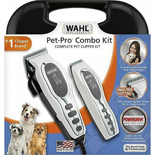 9284 Wahl Pet Grooming Pro Kit Electric Hair Shears Clipper Dog Cat Trimmer Kit - TuracellUSA