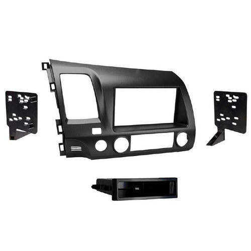 Metra 99-7816G Radio Install Kit for Honda Civic 2006-11 Gunmetal 1-DIN 2-DIN - TuracellUSA